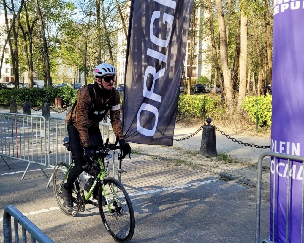 arrivée race across paris