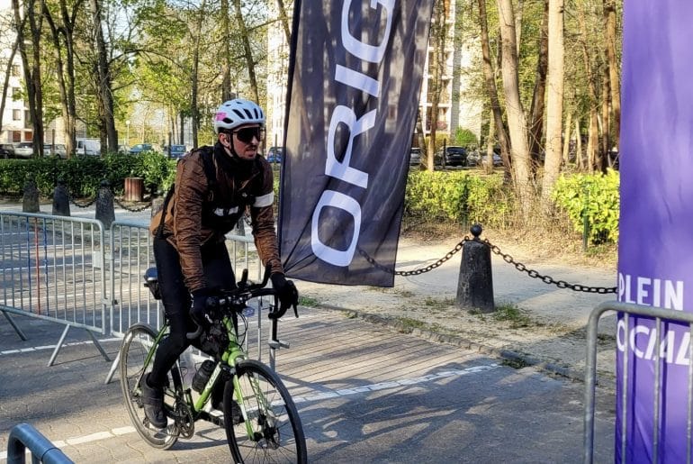 arrivée race across paris