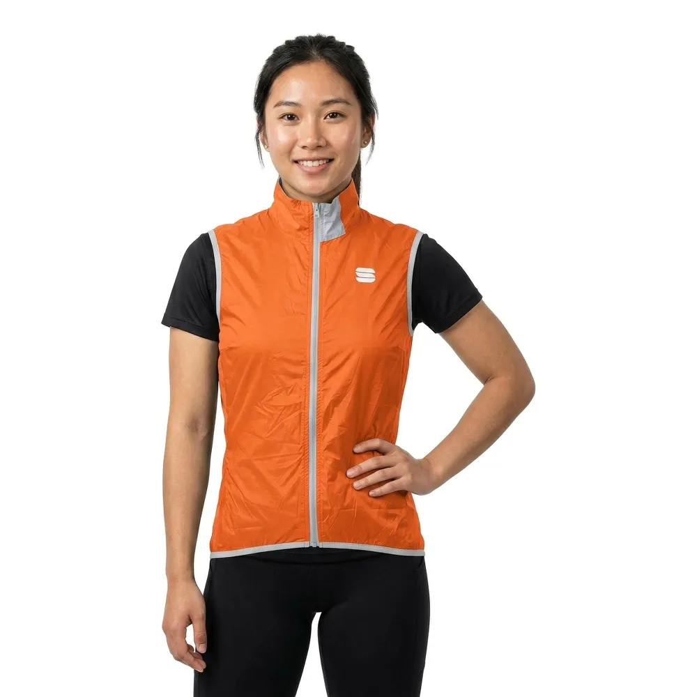 Gilet coupe-vent compact Sportful Hot Pack Easylight orange