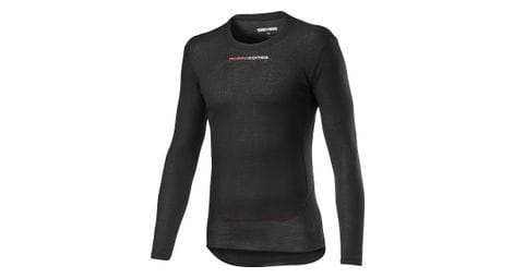 Sous-couche Castelli Prosecco Tech à manches longues, noire