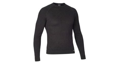 Sous-couche GripGrab PACR Winter sans coutures à manches longues, noire