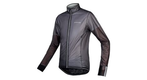 Veste de pluie vélo Endura FS260-Pro Adrenaline Race Cape II noire