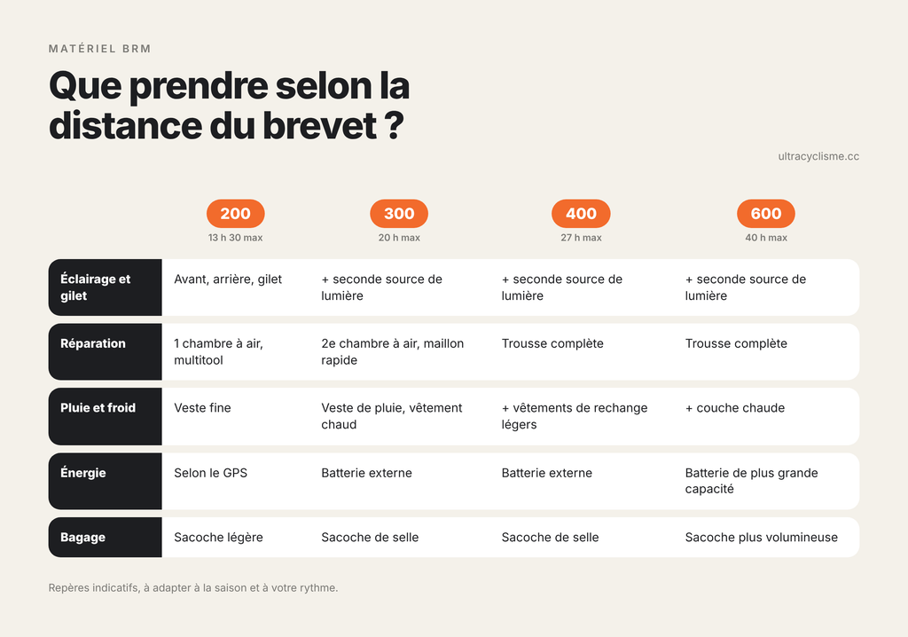 infographie materiel brm par distance